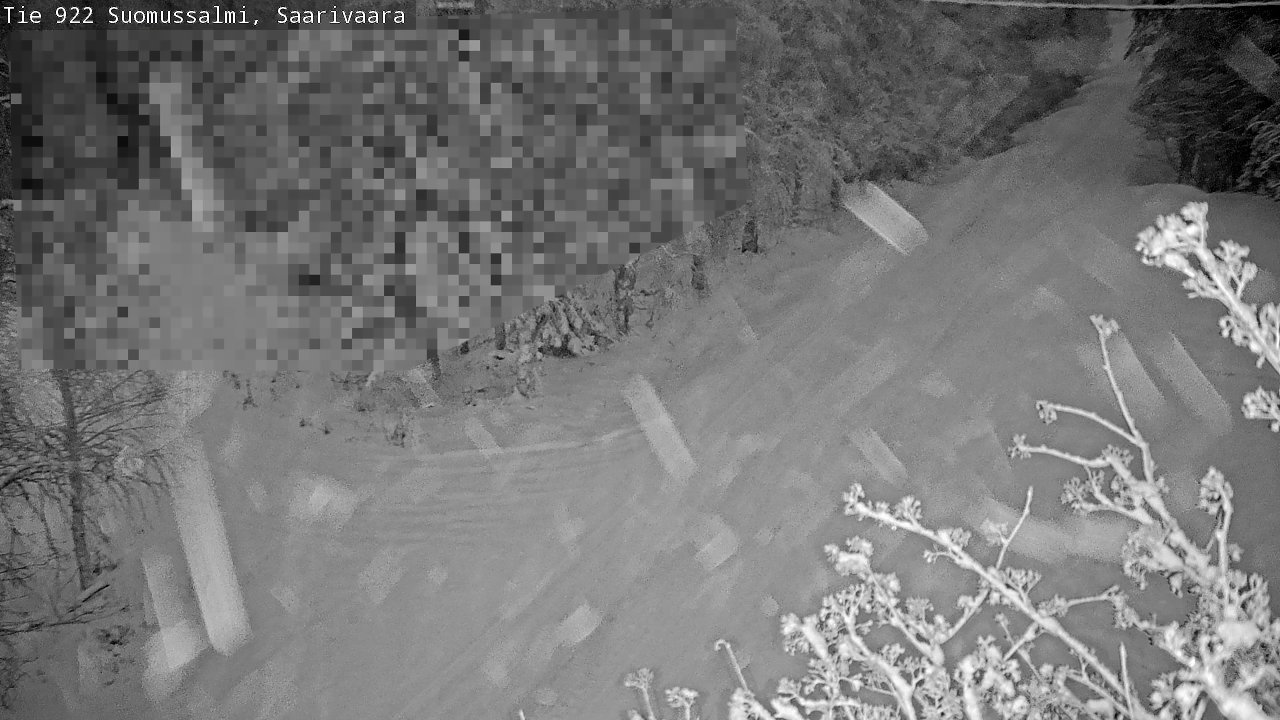 Weather Camera Image Road 950 843 Suomussalmi, Saarivaara, Suomussalmi, Kainuu