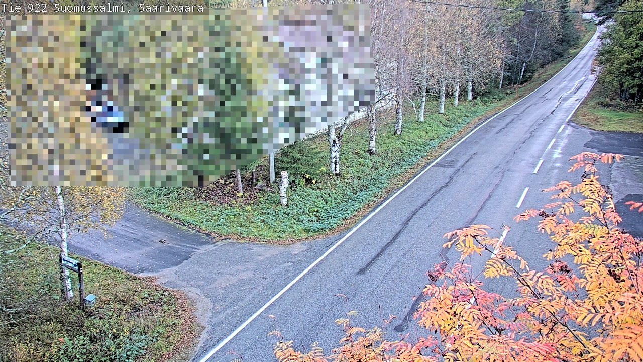 Kelikamerat Kuva Tie 843 Suomussalmi, Saarivaara, Suomussalmi, Kainuu