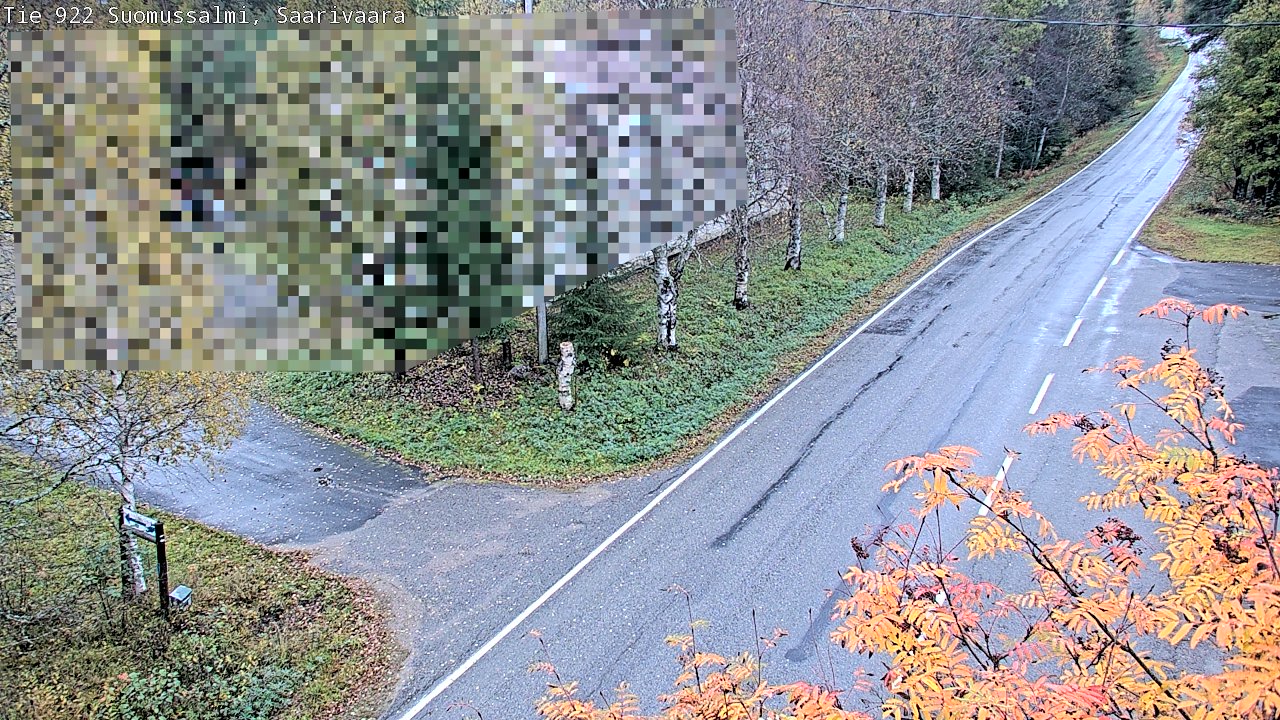 Weather Camera Image Road 950 843 Suomussalmi, Saarivaara, Suomussalmi, Kainuu