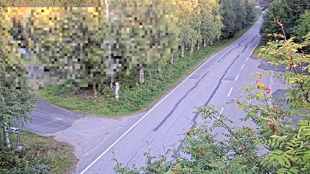Kelikamerat Kuva Tie 843 Suomussalmi, Saarivaara, Suomussalmi, Kainuu