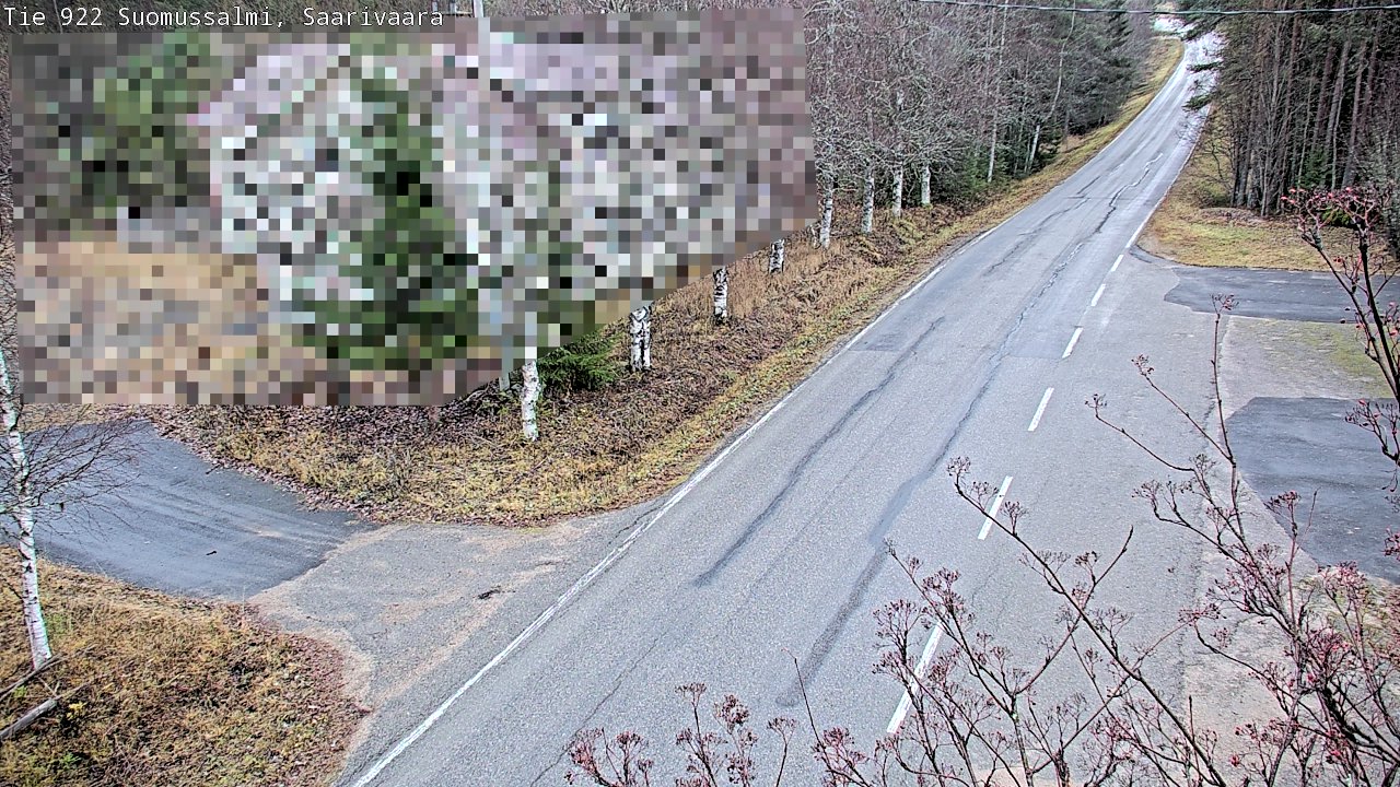 Kelikamerat Kuva Tie 843 Suomussalmi, Saarivaara, Suomussalmi, Kainuu