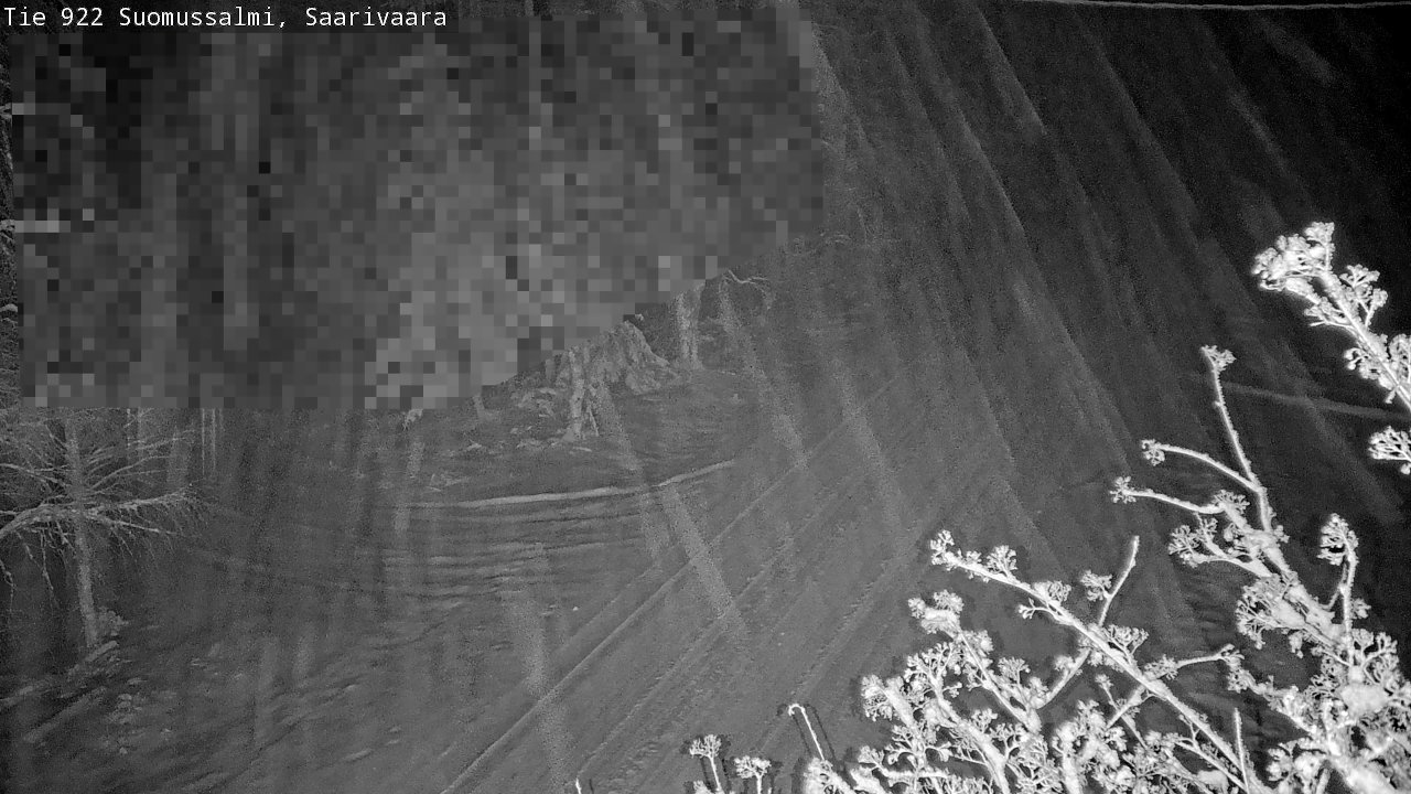 Weather Camera Image Road 950 843 Suomussalmi, Saarivaara, Suomussalmi, Kainuu