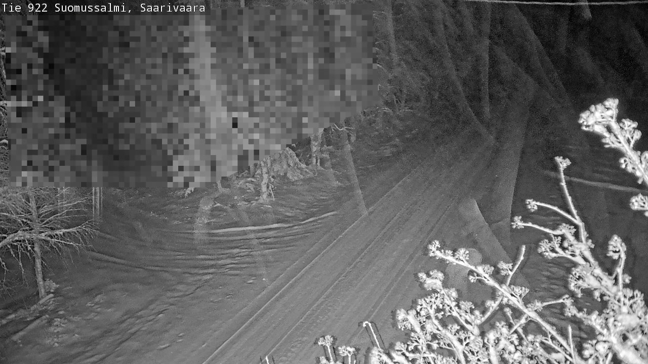 Weather Camera Image Road 950 843 Suomussalmi, Saarivaara, Suomussalmi, Kainuu