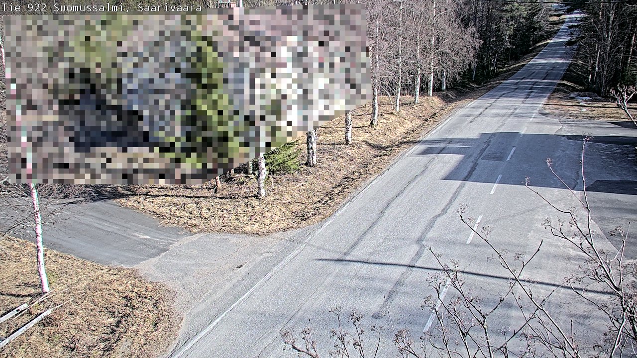 Weather Camera Image Road 950 843 Suomussalmi, Saarivaara, Suomussalmi, Kainuu