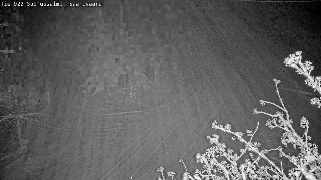 Weather Camera Image Road 950 843 Suomussalmi, Saarivaara, Suomussalmi, Kainuu