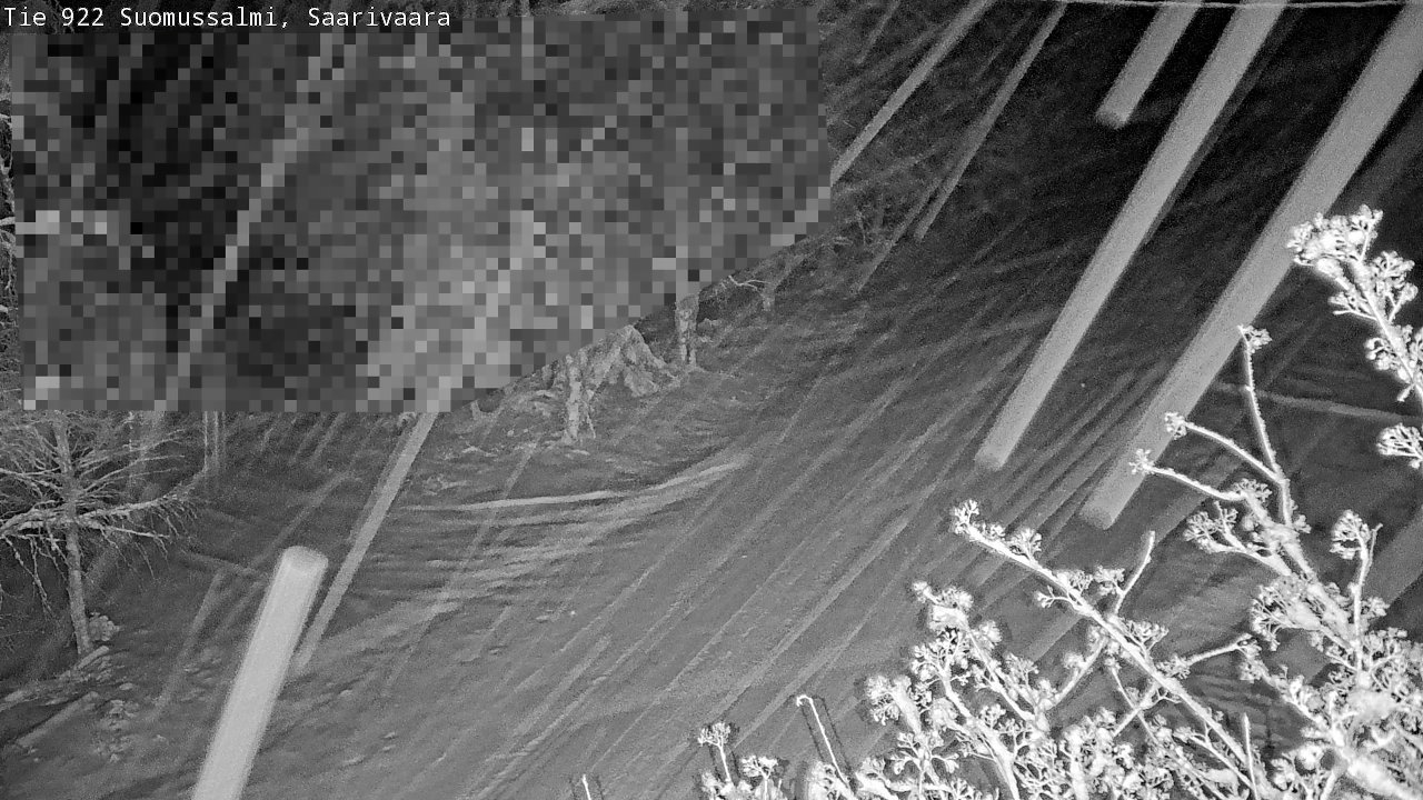 Weather Camera Image Road 950 843 Suomussalmi, Saarivaara, Suomussalmi, Kainuu