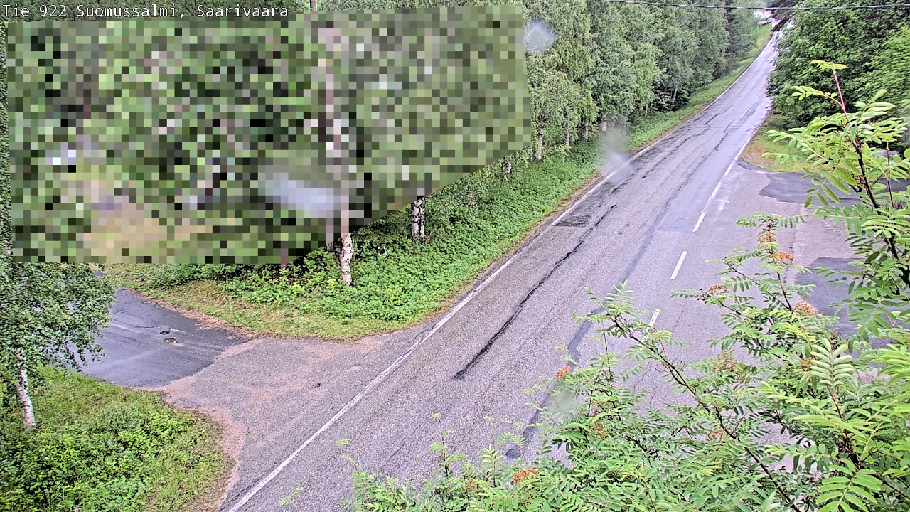 Weather Camera Image Road 950 843 Suomussalmi, Saarivaara, Suomussalmi, Kainuu