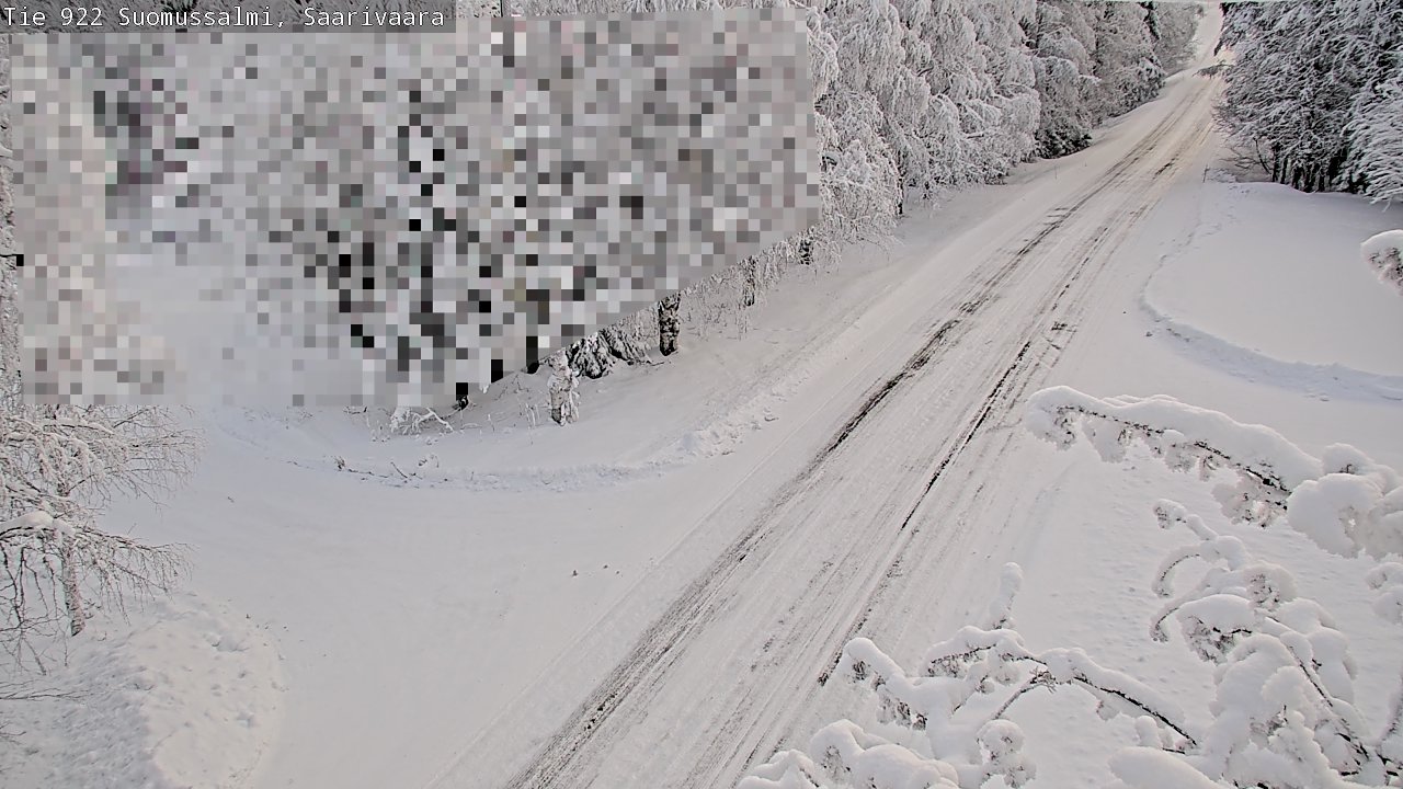 Weather Camera Image Road 950 843 Suomussalmi, Saarivaara, Suomussalmi, Kainuu