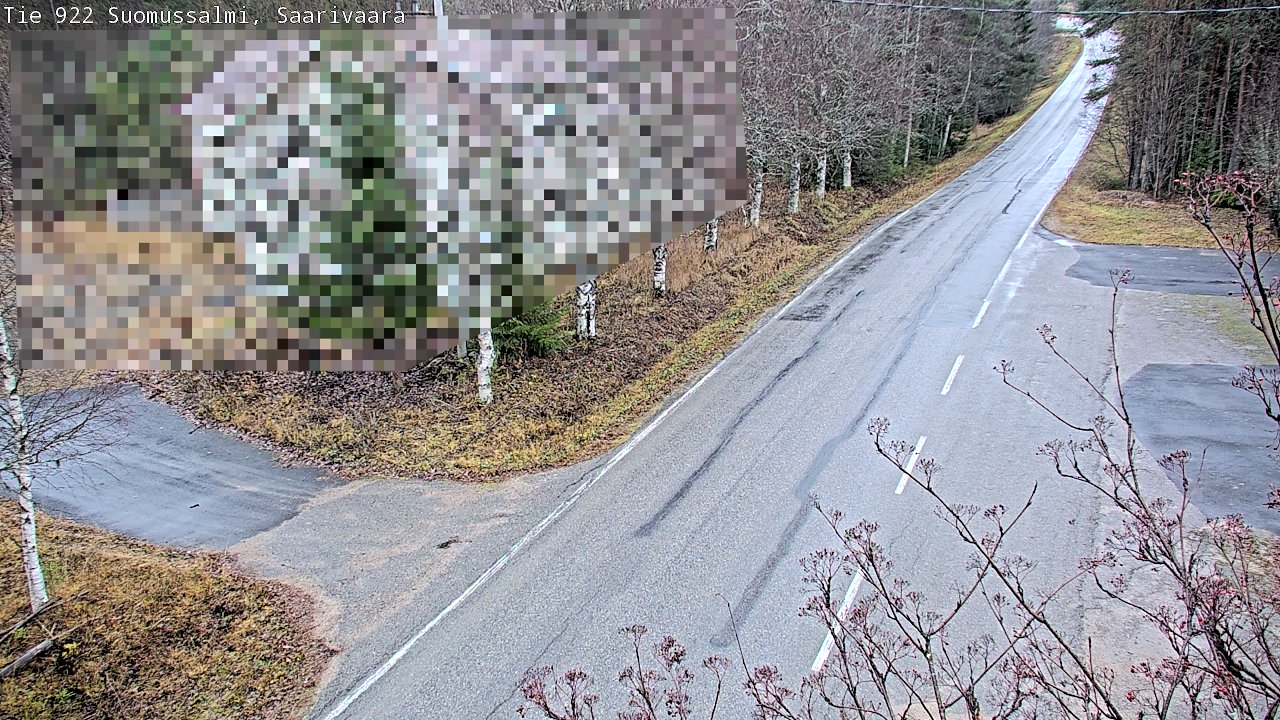 Kelikamerat Kuva Tie 843 Suomussalmi, Saarivaara, Suomussalmi, Kainuu