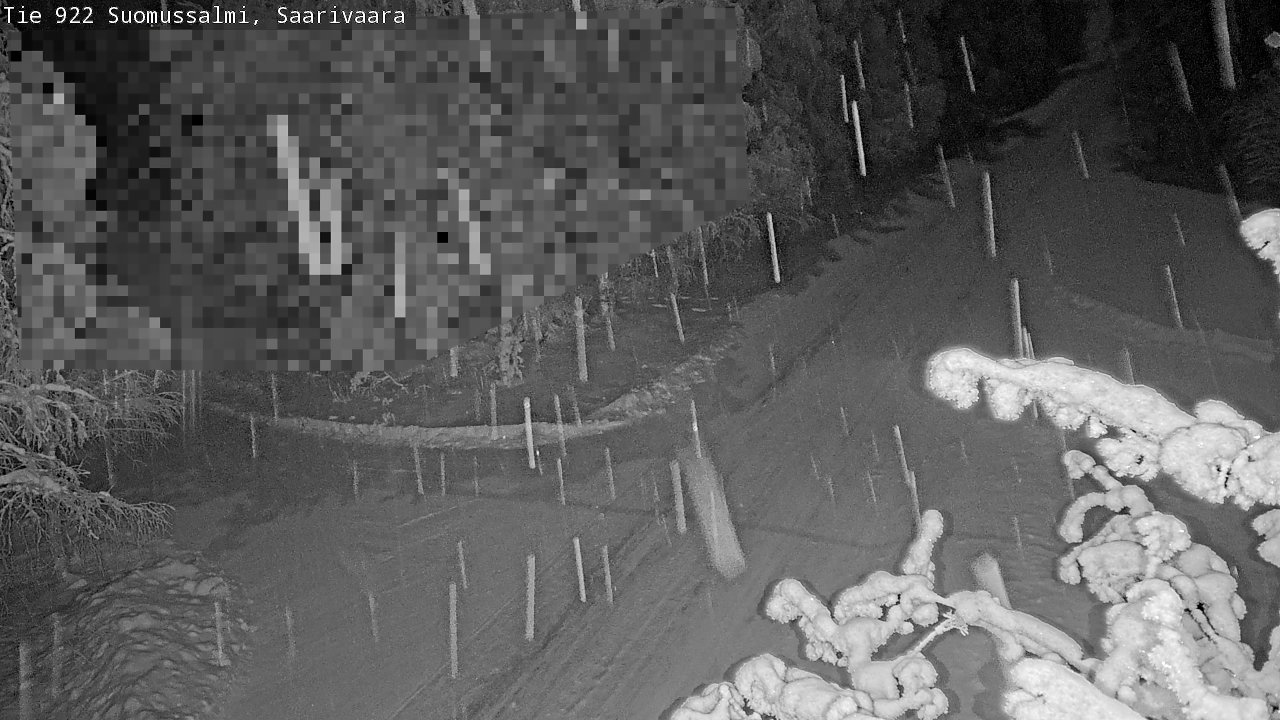 Kelikamerat Kuva Tie 843 Suomussalmi, Saarivaara, Suomussalmi, Kainuu