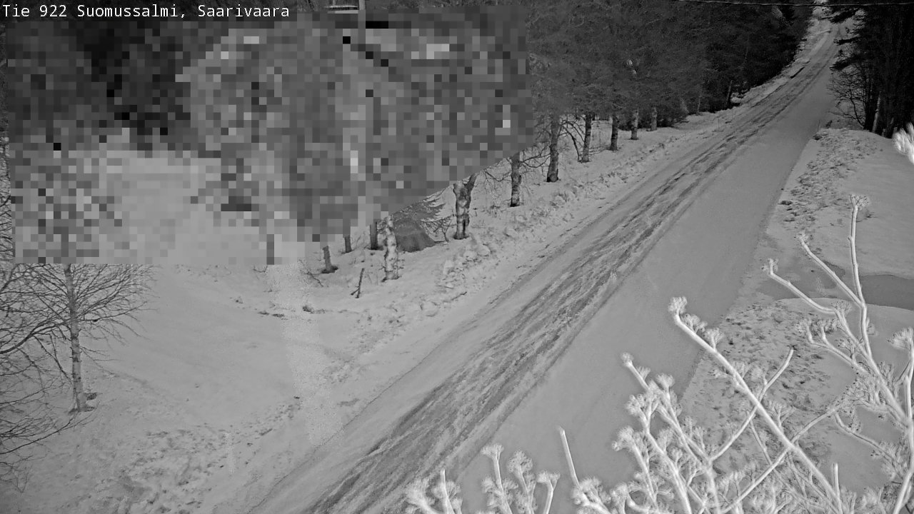 Kelikamerat Kuva Tie 843 Suomussalmi, Saarivaara, Suomussalmi, Kainuu