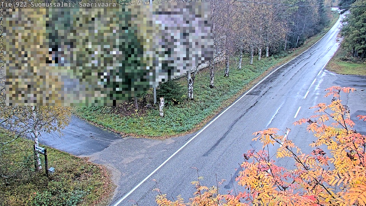 Kelikamerat Kuva Tie 843 Suomussalmi, Saarivaara, Suomussalmi, Kainuu
