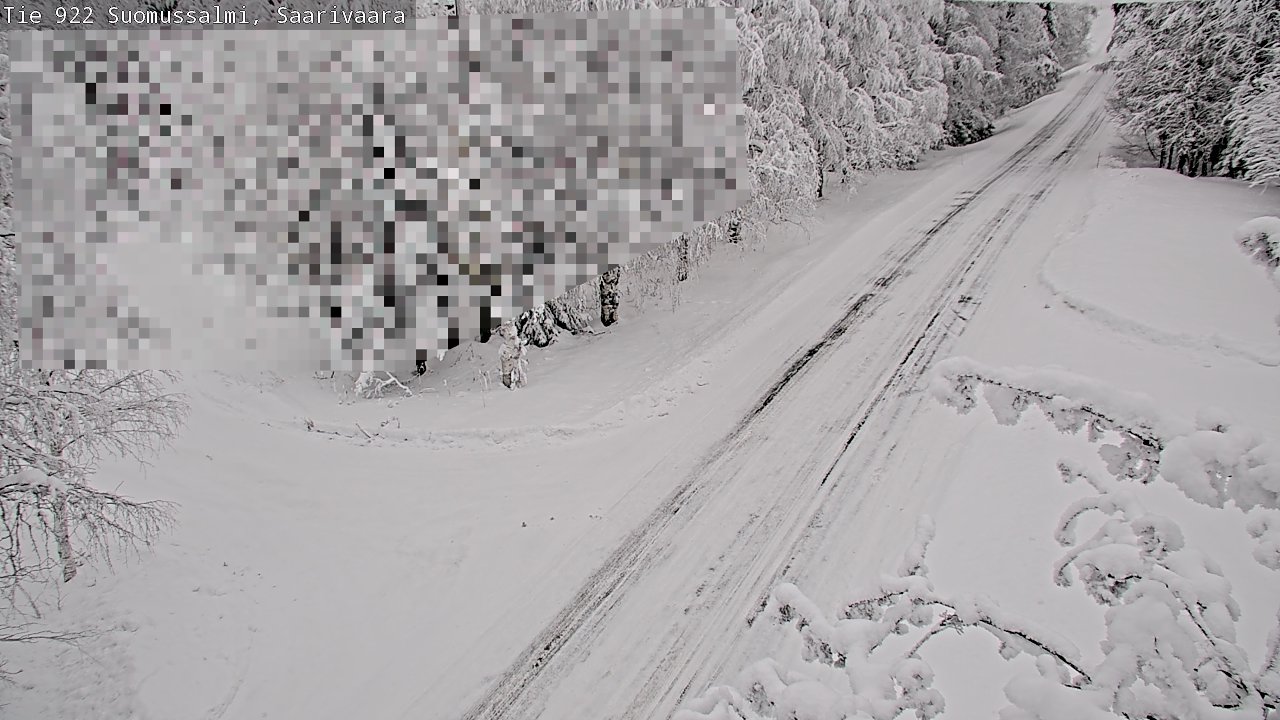 Weather Camera Image Road 950 843 Suomussalmi, Saarivaara, Suomussalmi, Kainuu