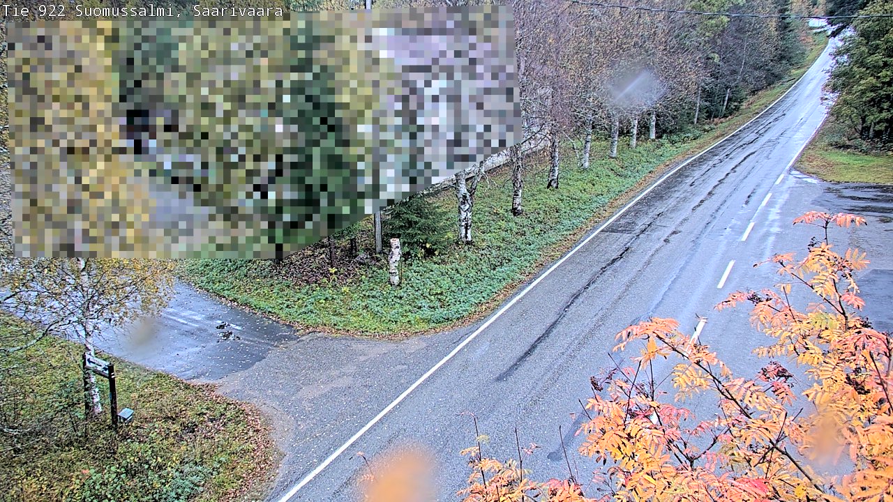 Weather Camera Image Road 950 843 Suomussalmi, Saarivaara, Suomussalmi, Kainuu