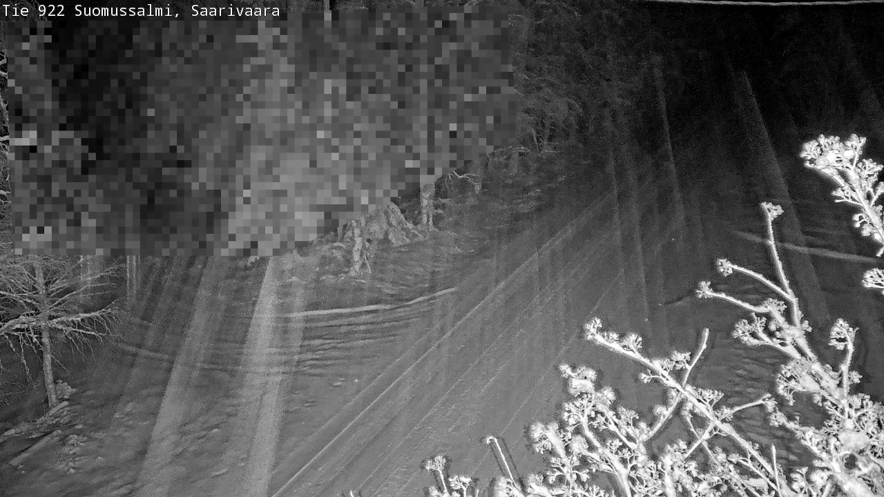 Weather Camera Image Road 950 843 Suomussalmi, Saarivaara, Suomussalmi, Kainuu