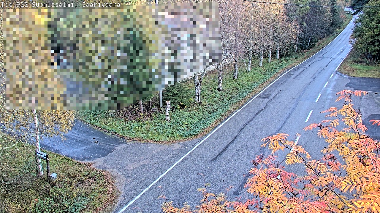 Kelikamerat Kuva Tie 843 Suomussalmi, Saarivaara, Suomussalmi, Kainuu
