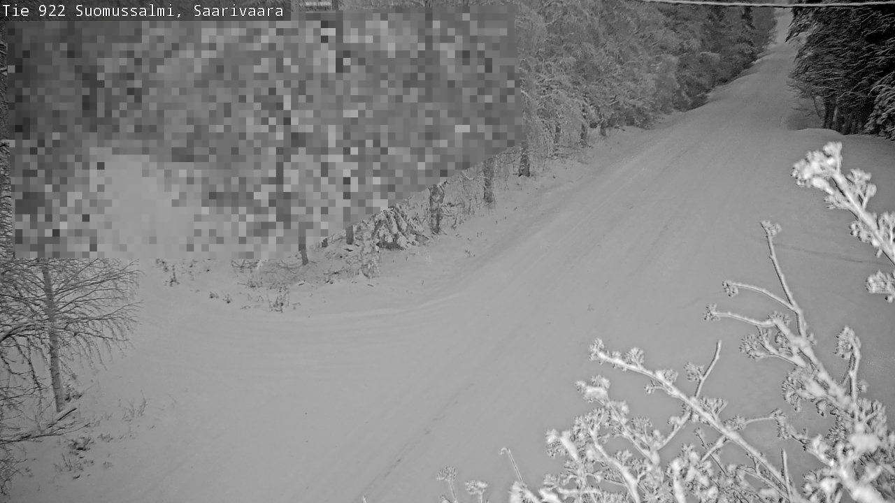 Weather Camera Image Road 950 843 Suomussalmi, Saarivaara, Suomussalmi, Kainuu