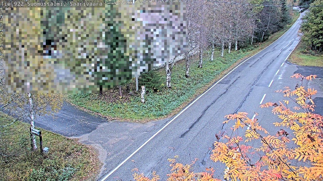 Weather Camera Image Road 950 843 Suomussalmi, Saarivaara, Suomussalmi, Kainuu