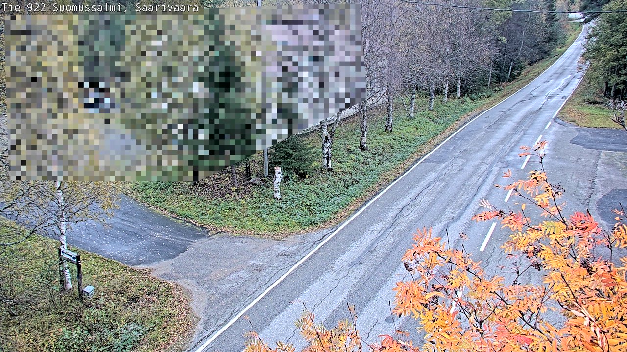 Weather Camera Image Road 950 843 Suomussalmi, Saarivaara, Suomussalmi, Kainuu