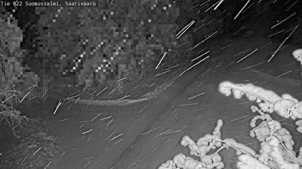 Kelikamerat Kuva Tie 843 Suomussalmi, Saarivaara, Suomussalmi, Kainuu