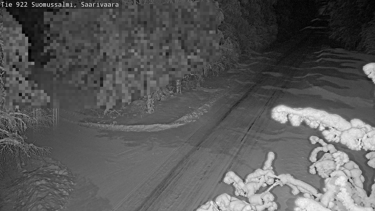 Weather Camera Image Road 950 843 Suomussalmi, Saarivaara, Suomussalmi, Kainuu