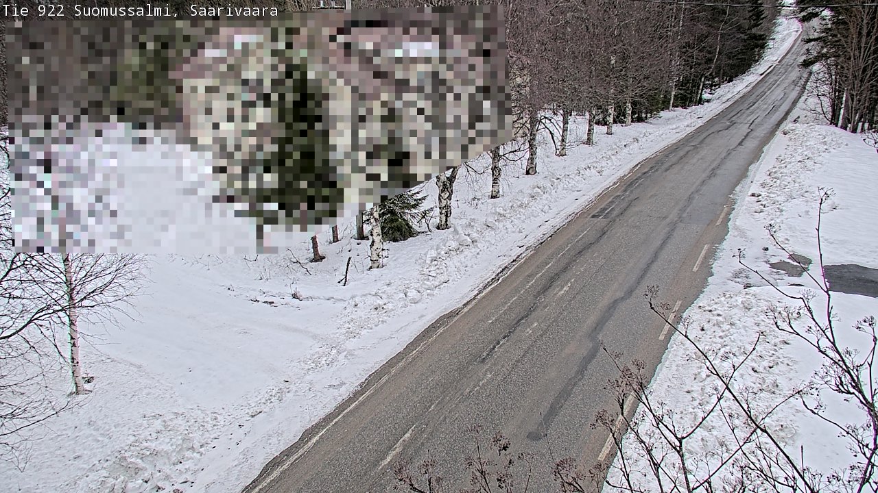Kelikamerat Kuva Tie 843 Suomussalmi, Saarivaara, Suomussalmi, Kainuu
