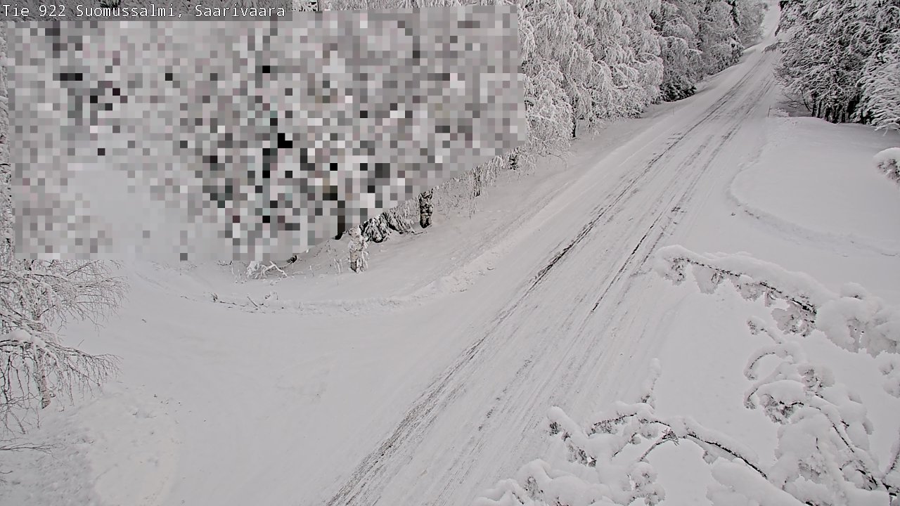 Kelikamerat Kuva Tie 843 Suomussalmi, Saarivaara, Suomussalmi, Kainuu