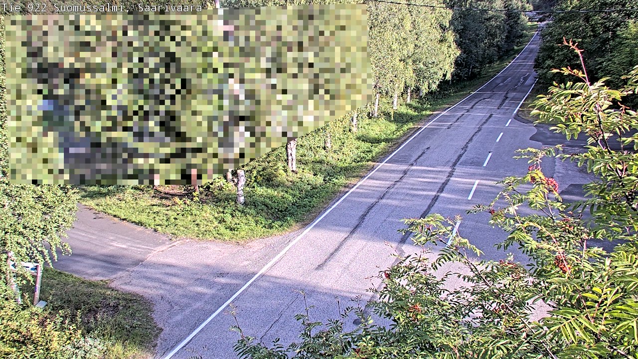 Kelikamerat Kuva Tie 843 Suomussalmi, Saarivaara, Suomussalmi, Kainuu