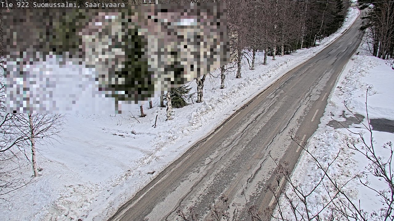 Kelikamerat Kuva Tie 843 Suomussalmi, Saarivaara, Suomussalmi, Kainuu