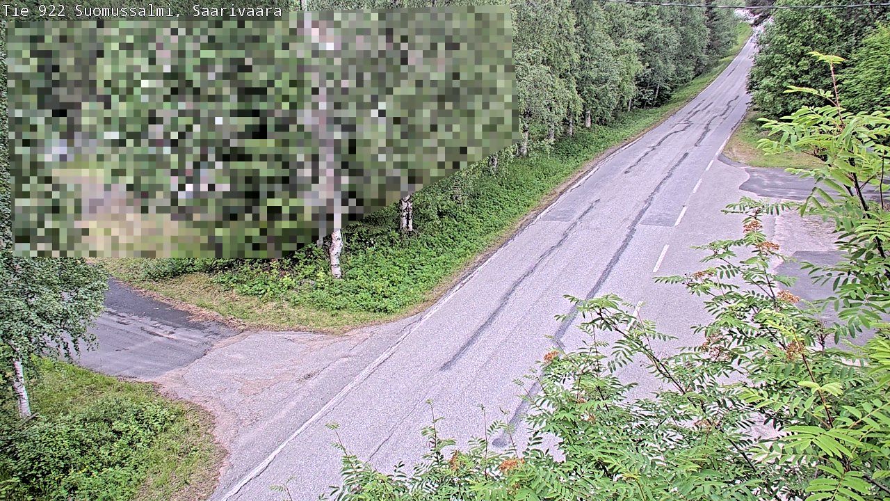Kelikamerat Kuva Tie 843 Suomussalmi, Saarivaara, Suomussalmi, Kainuu