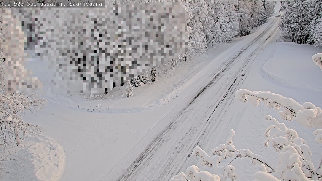 Weather Camera Image Road 950 843 Suomussalmi, Saarivaara, Suomussalmi, Kainuu
