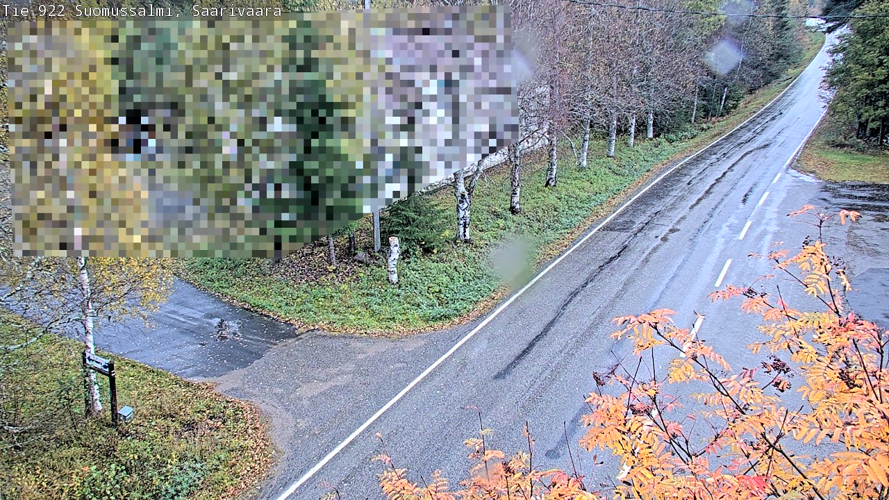 Weather Camera Image Road 950 843 Suomussalmi, Saarivaara, Suomussalmi, Kainuu