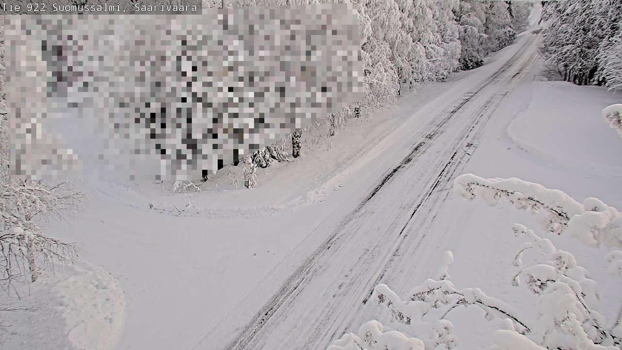 Weather Camera Image Road 950 843 Suomussalmi, Saarivaara, Suomussalmi, Kainuu