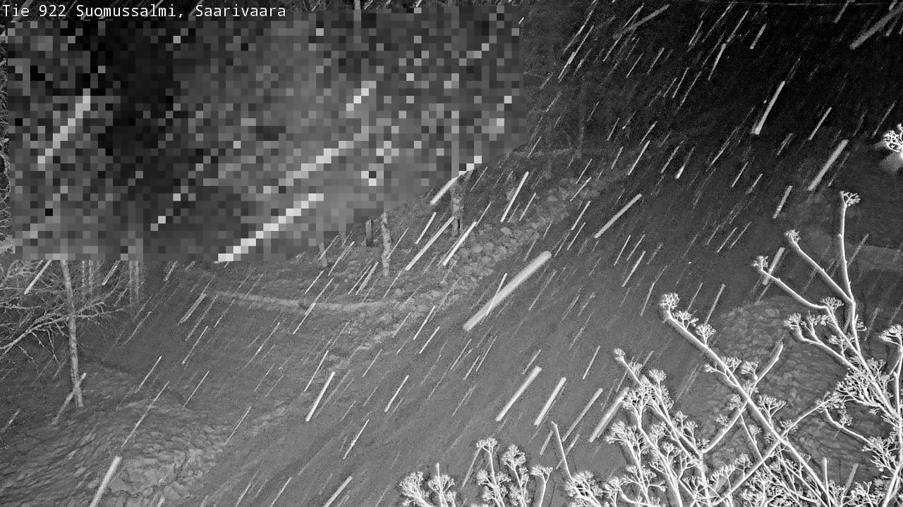 Kelikamerat Kuva Tie 843 Suomussalmi, Saarivaara, Suomussalmi, Kainuu