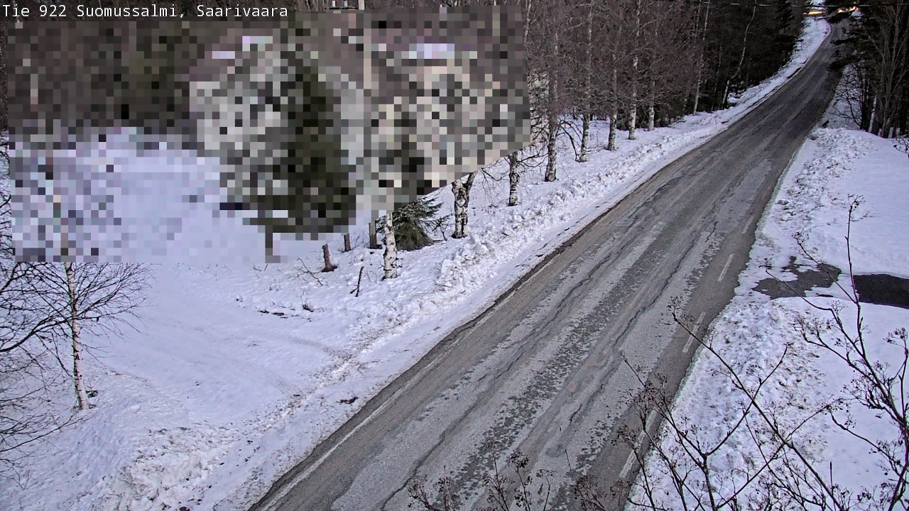 Kelikamerat Kuva Tie 843 Suomussalmi, Saarivaara, Suomussalmi, Kainuu