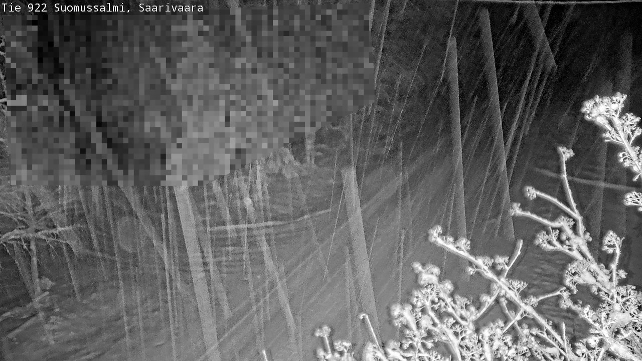 Weather Camera Image Road 950 843 Suomussalmi, Saarivaara, Suomussalmi, Kainuu