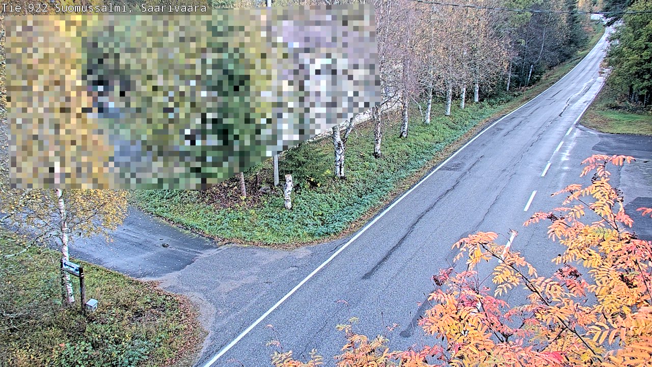 Kelikamerat Kuva Tie 843 Suomussalmi, Saarivaara, Suomussalmi, Kainuu