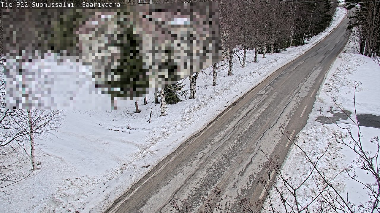 Kelikamerat Kuva Tie 843 Suomussalmi, Saarivaara, Suomussalmi, Kainuu