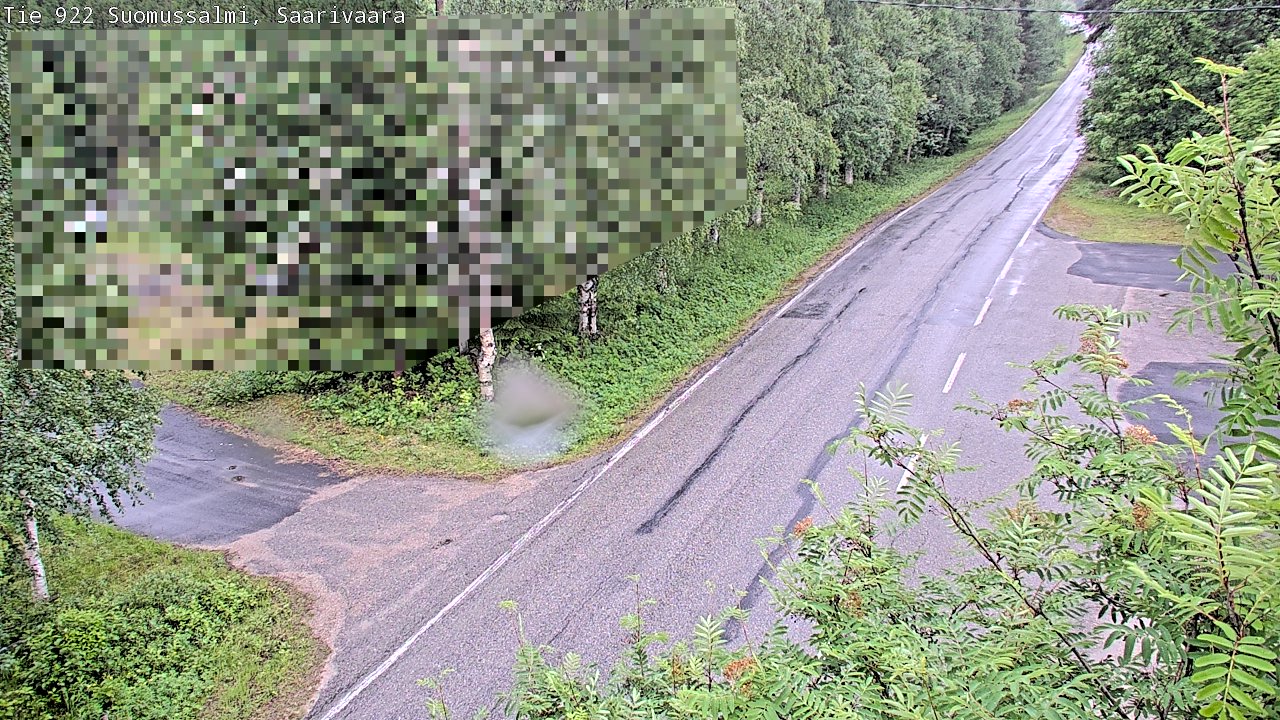Weather Camera Image Road 950 843 Suomussalmi, Saarivaara, Suomussalmi, Kainuu