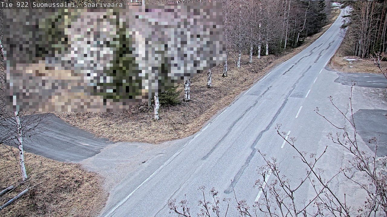 Kelikamerat Kuva Tie 843 Suomussalmi, Saarivaara, Suomussalmi, Kainuu