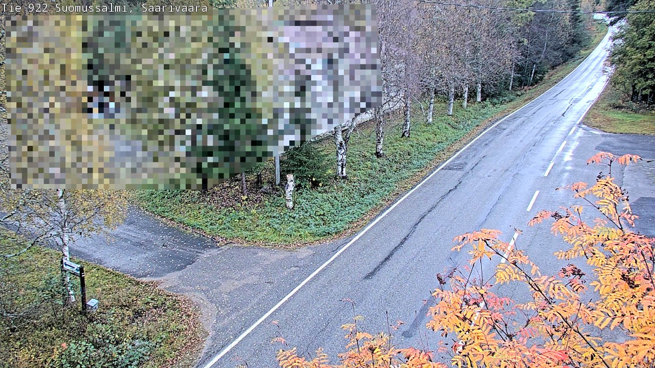 Weather Camera Image Road 950 843 Suomussalmi, Saarivaara, Suomussalmi, Kainuu