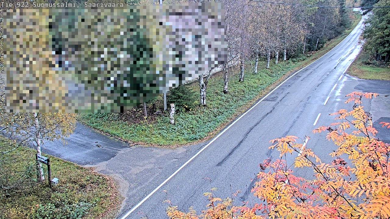 Kelikamerat Kuva Tie 843 Suomussalmi, Saarivaara, Suomussalmi, Kainuu