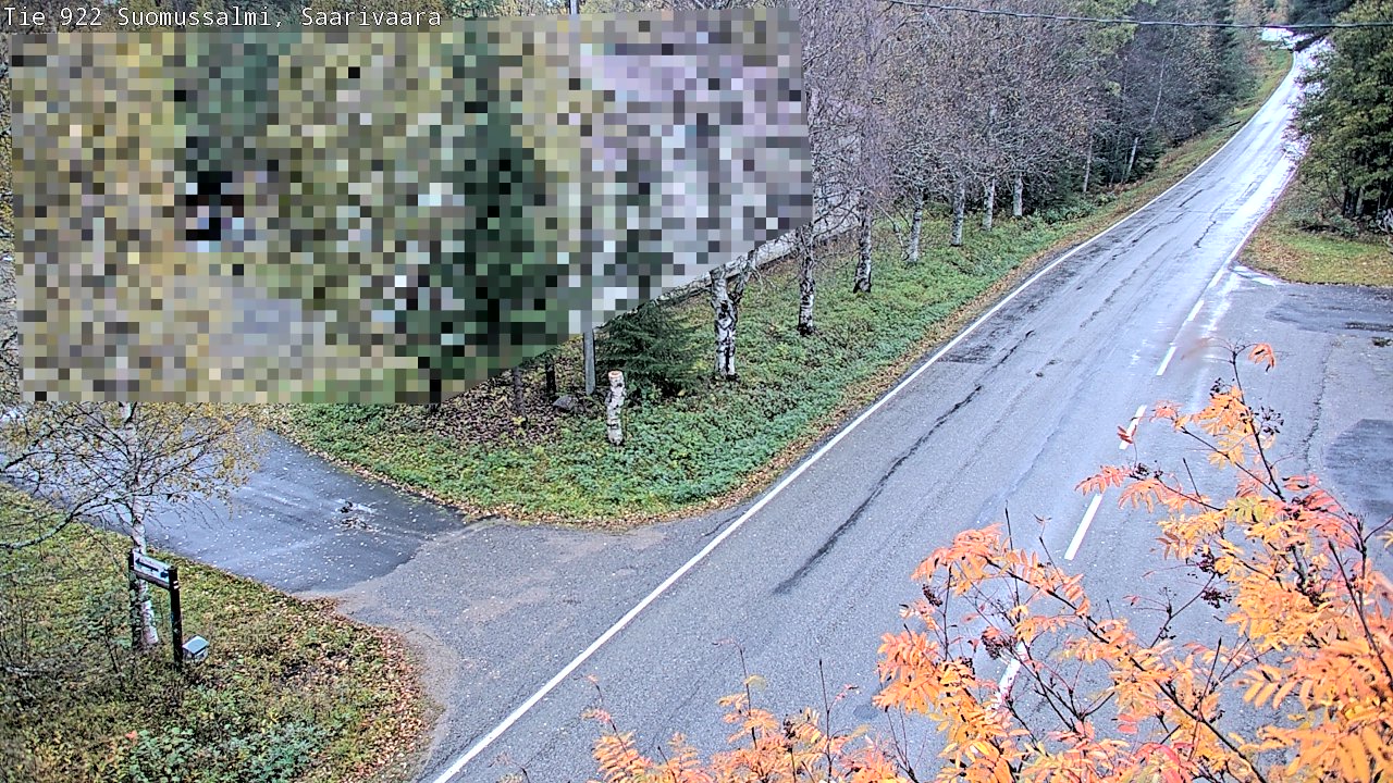 Weather Camera Image Road 950 843 Suomussalmi, Saarivaara, Suomussalmi, Kainuu