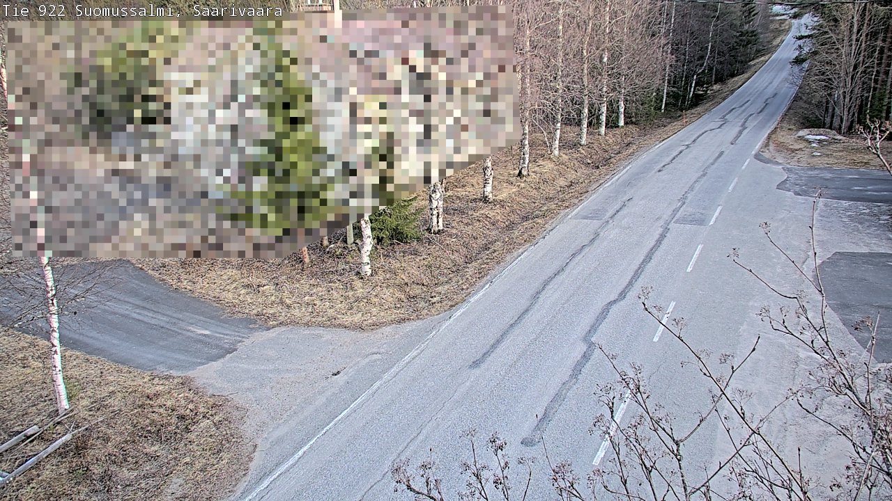 Weather Camera Image Road 950 843 Suomussalmi, Saarivaara, Suomussalmi, Kainuu