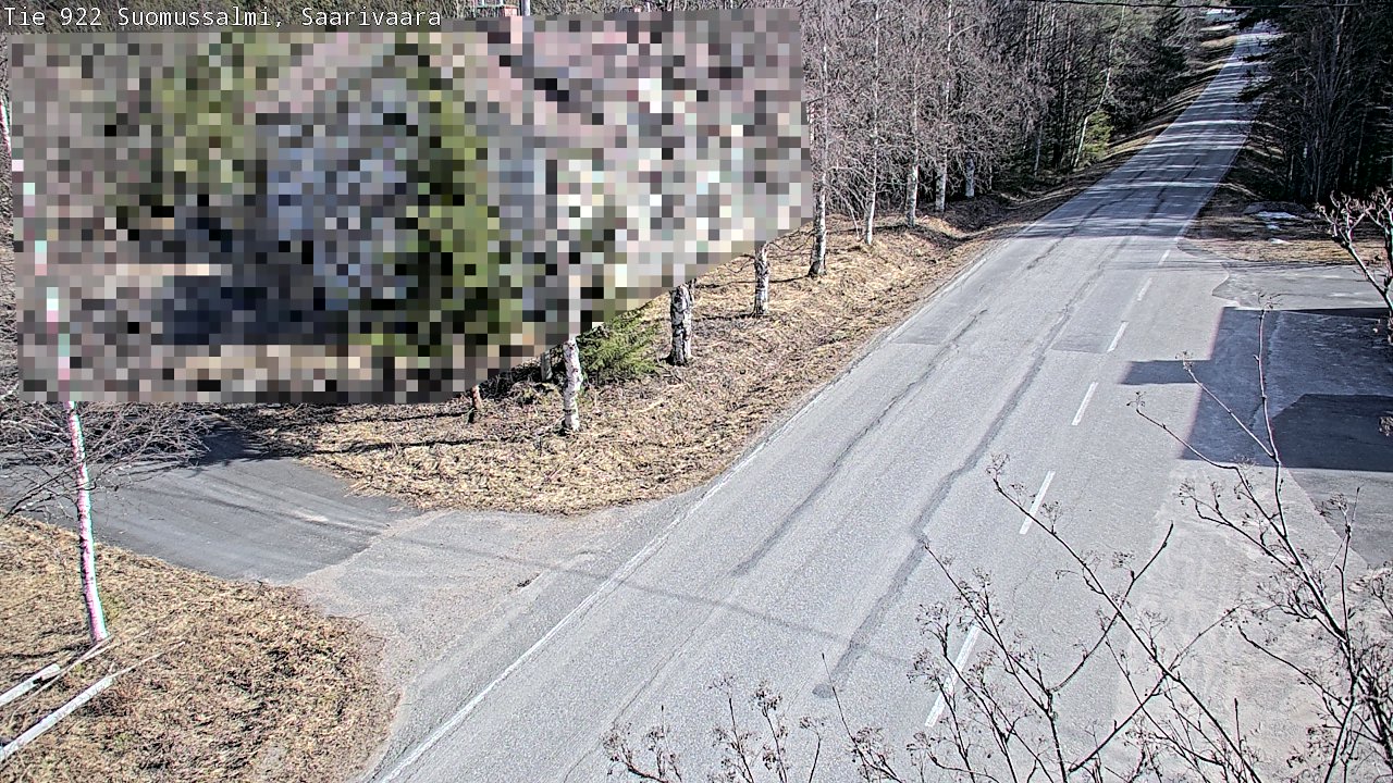 Weather Camera Image Road 950 843 Suomussalmi, Saarivaara, Suomussalmi, Kainuu