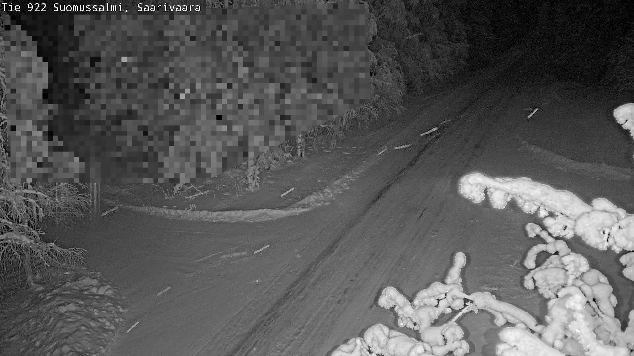 Kelikamerat Kuva Tie 843 Suomussalmi, Saarivaara, Suomussalmi, Kainuu
