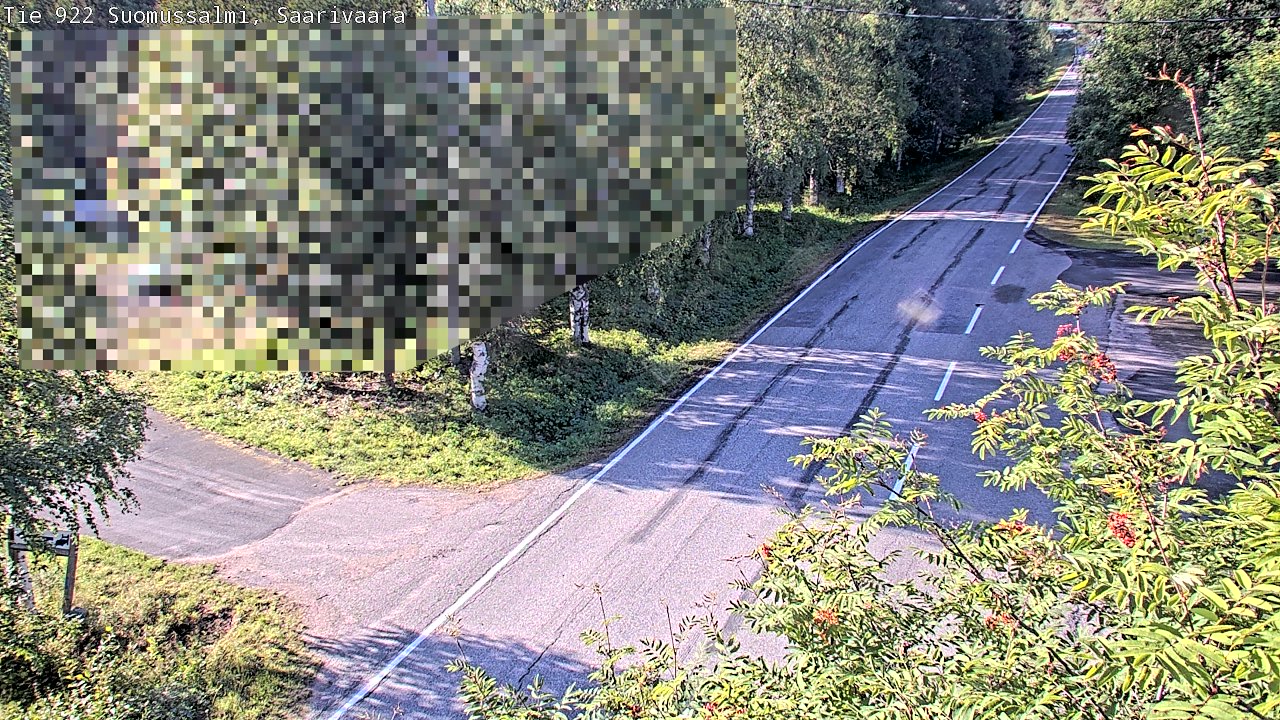 Kelikamerat Kuva Tie 843 Suomussalmi, Saarivaara, Suomussalmi, Kainuu