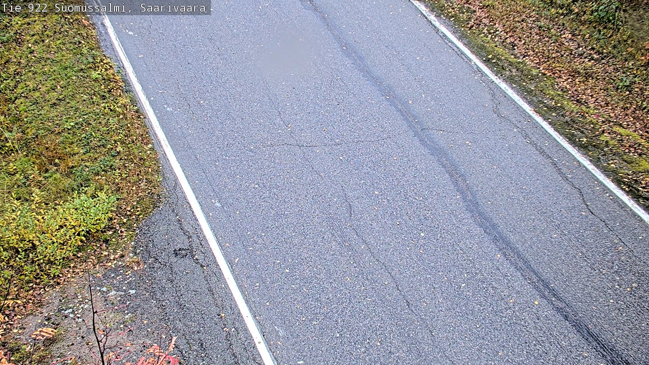 Weather Camera Image Väg 843 Suomussalmi, Saarivaara, Suomussalmi, Kainuu
