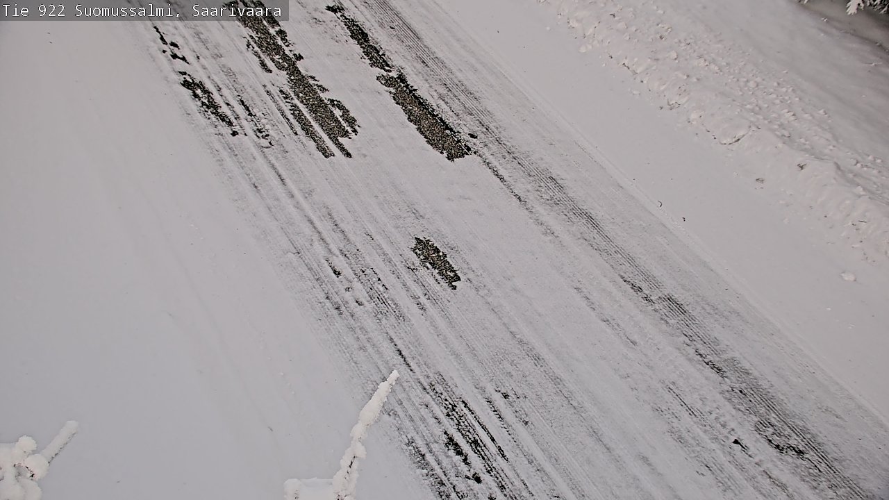 Weather Camera Image Road 950 843 Suomussalmi, Saarivaara, Suomussalmi, Kainuu