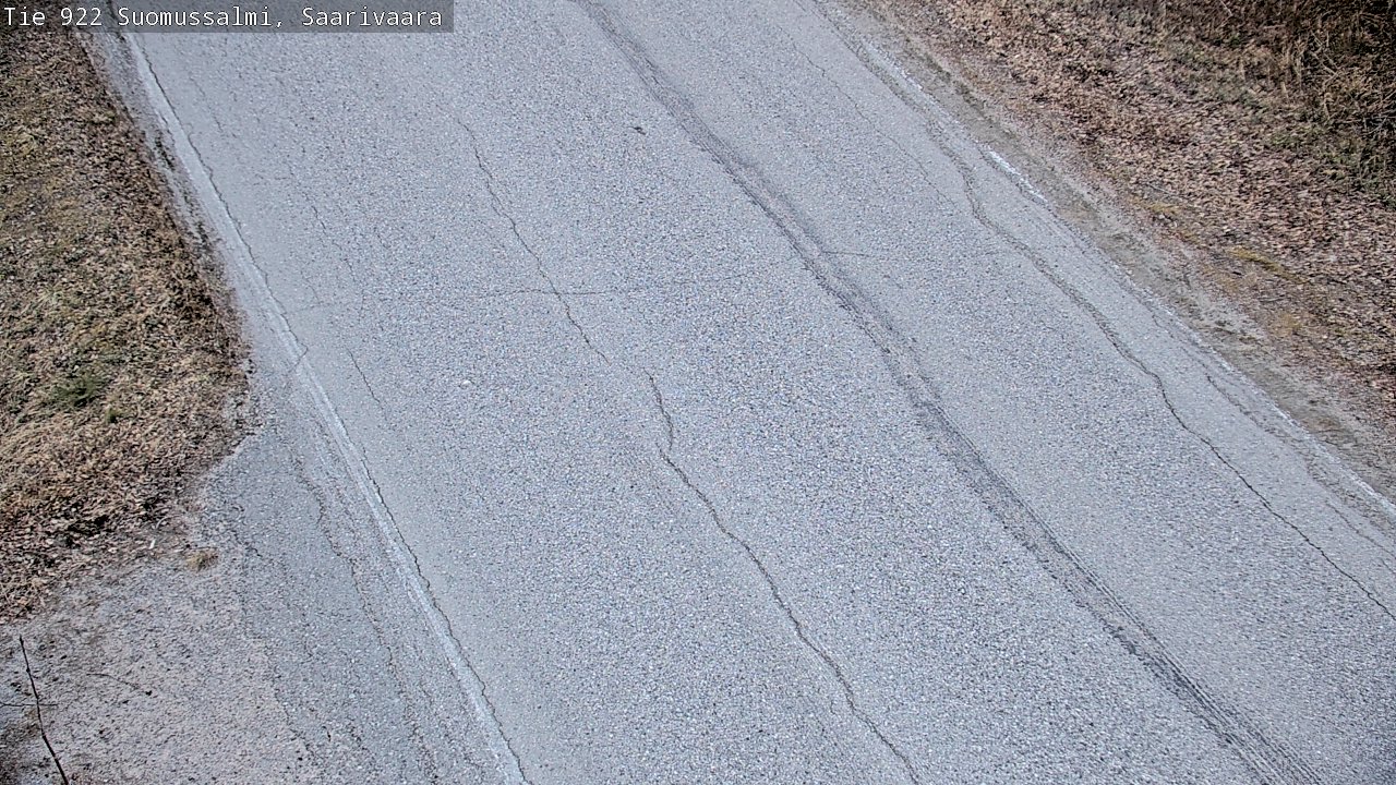 Weather Camera Image Road 950 843 Suomussalmi, Saarivaara, Suomussalmi, Kainuu